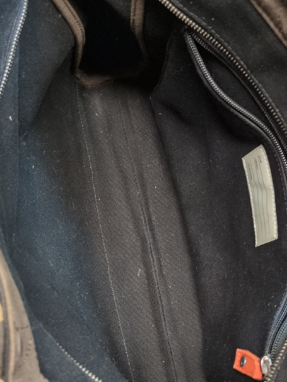 Jack Spade Warren Street Dipped Coal Tote with Canvas and Adjustable Strap - Picture 8 of 14